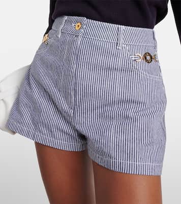 Shorts di jeans a vita alta | Patou
