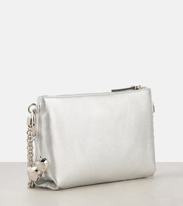 Pochette Callie Mini en cuir métallisé | Jimmy Choo