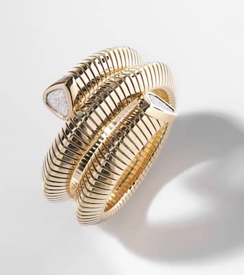 Bracelet Trisola Triple en or 18 ct et diamants | Marina B