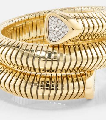 Bracelet Trisola Triple en or 18 ct et diamants | Marina B