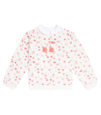 Sudadera Claudine de algodón estampada | Bonpoint
