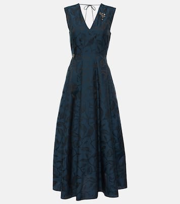 Vestido midi Diego de jacquard plisado | 'S Max Mara