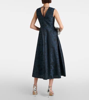 Vestido midi Diego de jacquard plisado | 'S Max Mara