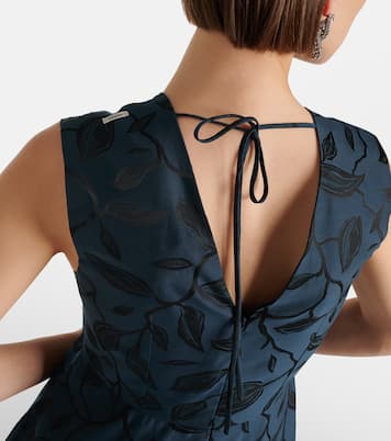 Vestido midi Diego de jacquard plisado | 'S Max Mara
