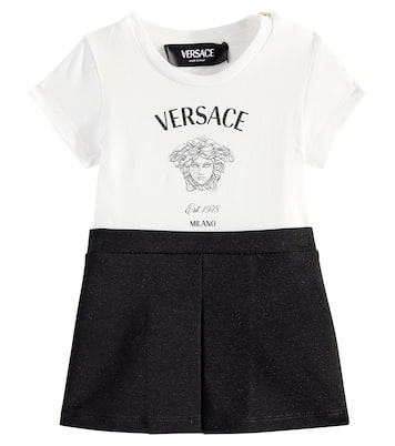 Bébé – Robe Medusa Milano en coton | Versace Kids