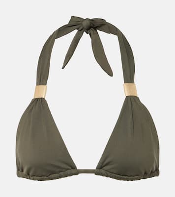 Lake Maggiore 홀터넥 비키니 탑 | Heidi Klein