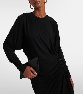 Vestido largo Helix de jersey adornado | Christopher Esber