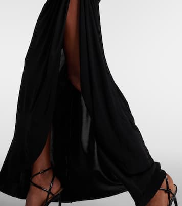 Vestido largo Helix de jersey adornado | Christopher Esber