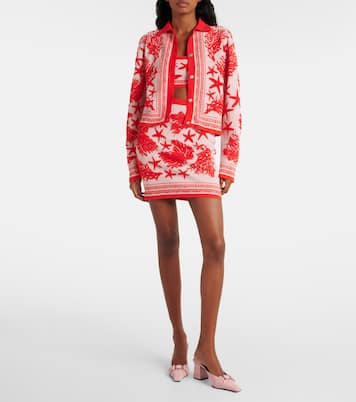 Barocco Sea jacquard cardigan | Versace