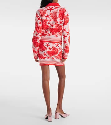 Barocco Sea jacquard cardigan | Versace