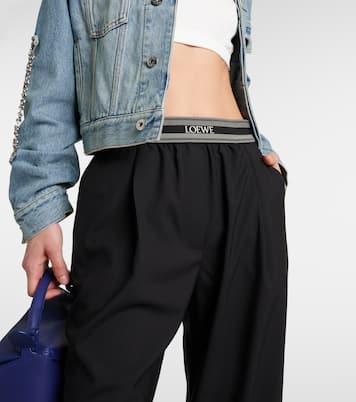 Wool straight pants | Loewe