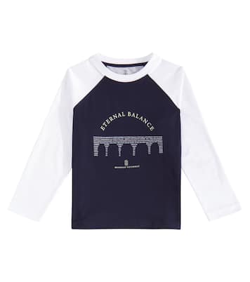 T-shirt en coton | Brunello Cucinelli Kids