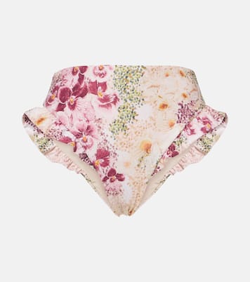 Culotte de bikini Jengibre à fleurs | Agua by Agua Bendita
