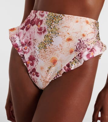 Culotte de bikini Jengibre à fleurs | Agua by Agua Bendita
