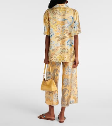 Chemise en soie à fleurs | Etro