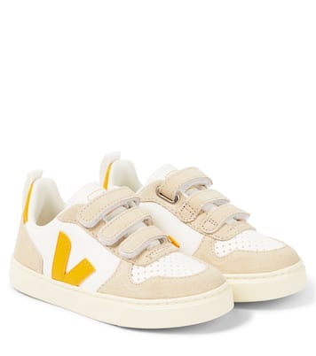 Sneakers V-10 in pelle e suede | Veja Kids
