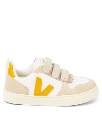 Sneakers V-10 in pelle e suede | Veja Kids