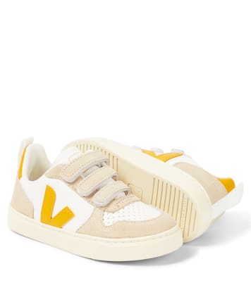 Sneakers V-10 in pelle e suede | Veja Kids