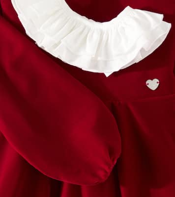 Kleid aus Samt | Monnalisa