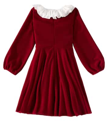 Kleid aus Samt | Monnalisa