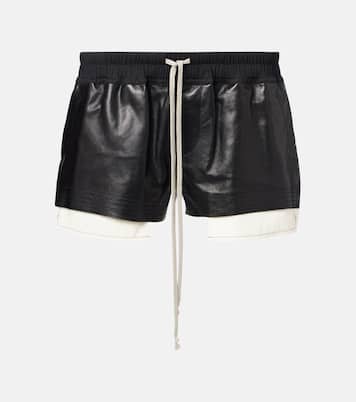 Shorts Fog in pelle | Rick Owens