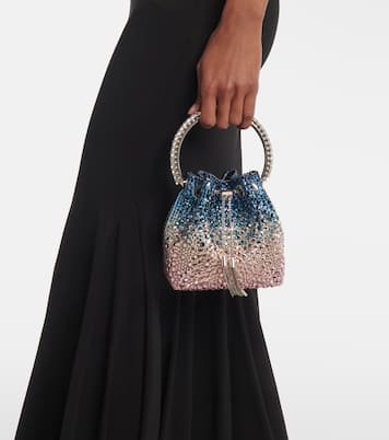 Secchiello Bon Bon con cristalli | Jimmy Choo