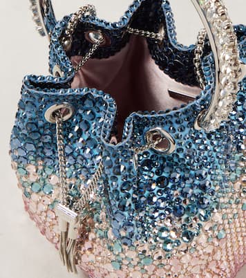 Secchiello Bon Bon con cristalli | Jimmy Choo