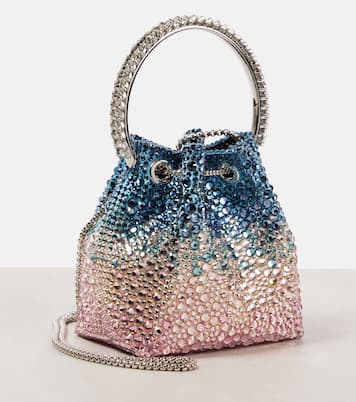 Secchiello Bon Bon con cristalli | Jimmy Choo