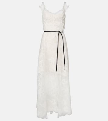 Lace gown | Oscar de la Renta