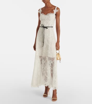 Lace gown | Oscar de la Renta