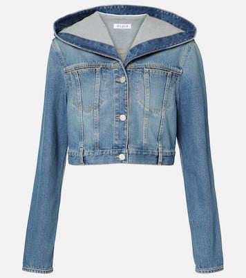 Veste raccourcie en jean | Alaïa