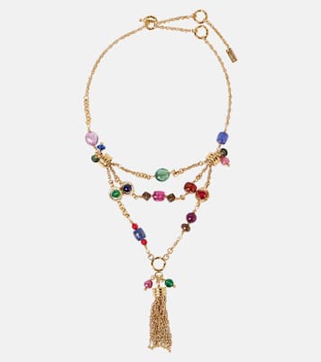Chloé Pompoms charm necklace | Chloé