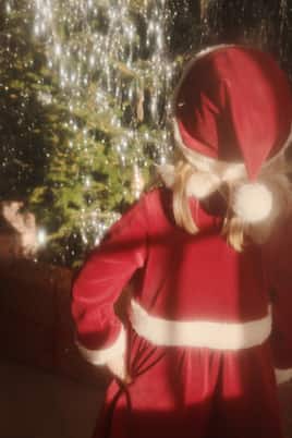 포 퍼 트리밍 벨벳 드레스 | Konges Sløjd