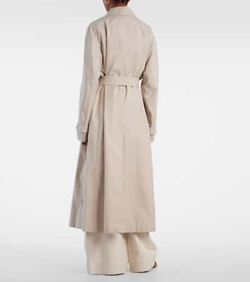 Gabardina Strench de sarga de mezcla de algodón | Max Mara