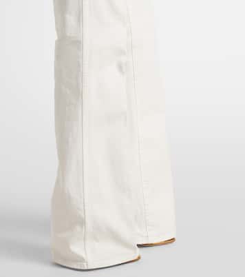 Jeans anchos de tiro medio | Tom Ford