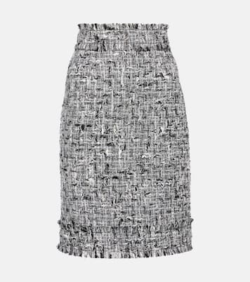 Falda midi de lamé | Dolce&Gabbana