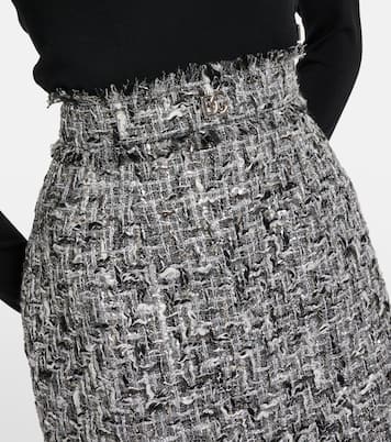 Falda midi de lamé | Dolce&Gabbana