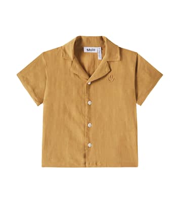 Baby - Camicia Eyou in cotone e lino | Molo