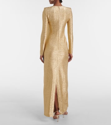 Abito lungo in lamé | Oscar de la Renta