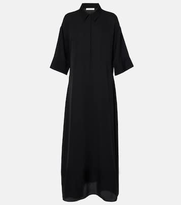 Robe chemise Eveline en soie | The Row