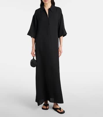 Robe chemise Eveline en soie | The Row