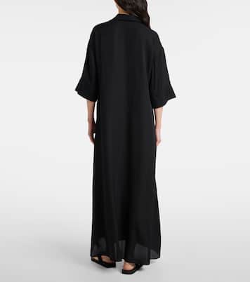 Robe chemise Eveline en soie | The Row