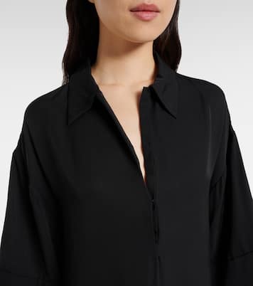 Robe chemise Eveline en soie | The Row