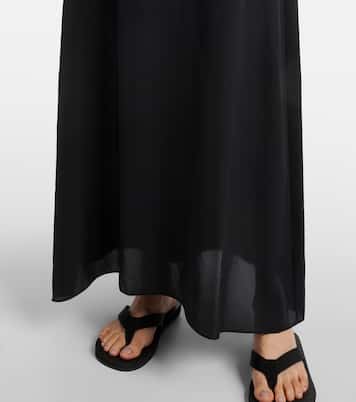 Robe chemise Eveline en soie | The Row