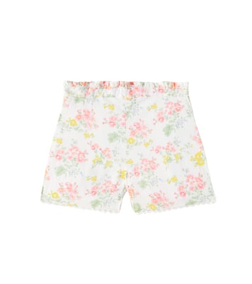 Shorts in lino e cotone con pizzo | Tartine et Chocolat