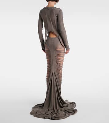 Distressed wool top | Rick Owens