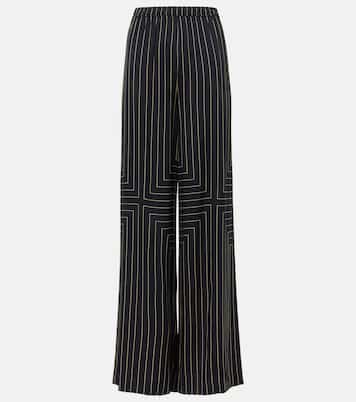 Hulin silk-blend wide-leg pants | Joseph