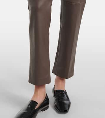 Coleman leather slim pants | Joseph