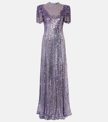 Verzierte Robe Jourdain | Jenny Packham