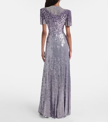 Verzierte Robe Jourdain | Jenny Packham